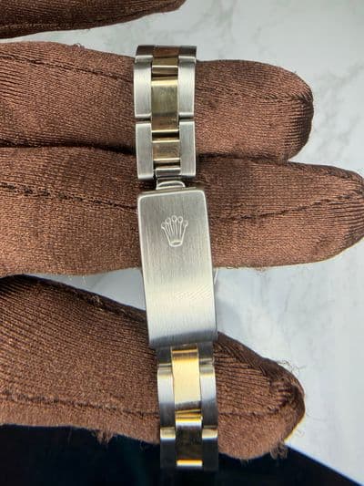 Rolex Rolex Date White dial Two-Tone Watch Only 6917 Preowned Automatic — photo 4