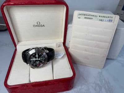 Omega Omega Speedmaster chrono split seconds Black dial Box and Papers  3540.50 Good — photo 9