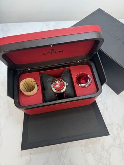 Corum Corum Bubble Lucifer The Collector Series Multicolor dial Stainless Steel Box Only 82.340.20 Preowned Automatic — photo 13