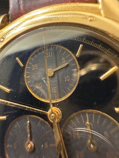 Cartier Cartier Cougar Black dial Yellow Gold Watch Only 11621 33mm Preowned Quartz — photo 7
