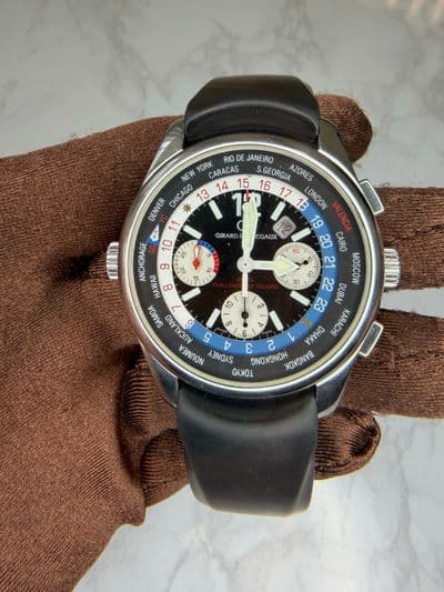 Girard Perregaux Girard Perregaux BMW Oracle  Black dial Stainless Steel Box Only 49800 Preowned Automatic — photo 2