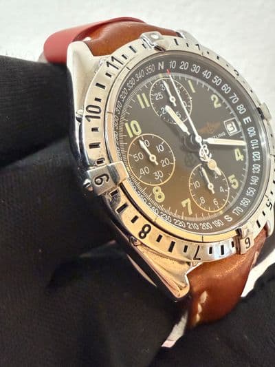 Breitling Breitling Chronomat Longitude Black dial Stainless Steel Watch Only A20048 Good Automatic — photo 2