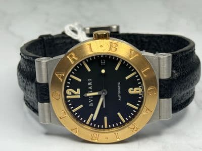 Bulgari Bulgari Diagono Black dial Watch Only LC35SG Preowned Automatic — photo 8