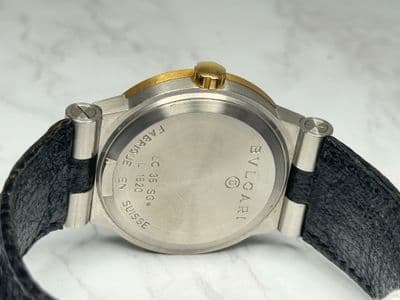 Bulgari Bulgari Diagono Black dial Watch Only LC35SG Preowned Automatic — photo 11