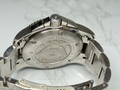 Longines Longines Hydro conquest White dial Watch Only L3.690.4 — photo 4