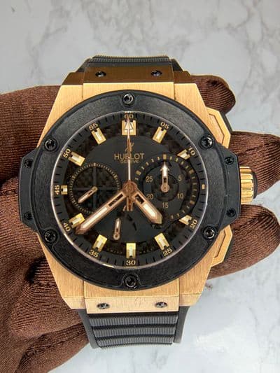 Hublot Hublot King Power Black dial Watch Only 709.OM.1780.RX 48mm 7.25in — photo 3