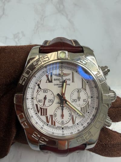 Breitling Breitling Chronomat White dial Watch Only AB0110 Automatic — photo 2