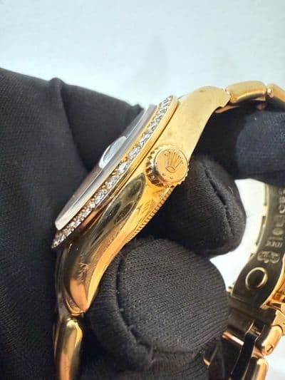 Rolex Rolex Masterpiece Tridor Spanish Day Wheel Silver dial Two-Tone Watch Only 18948 Good Automatic — photo 6