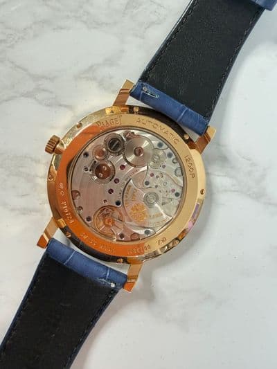 Piaget Piaget Altiplano Blue dial Rose Gold Box Only     P10724 Preowned Automatic — photo 7