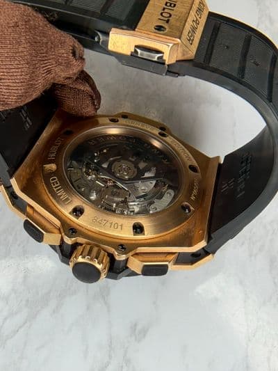 Hublot Hublot King Power Black dial Watch Only 709.OM.1780.RX 48mm 7.25in — photo 7