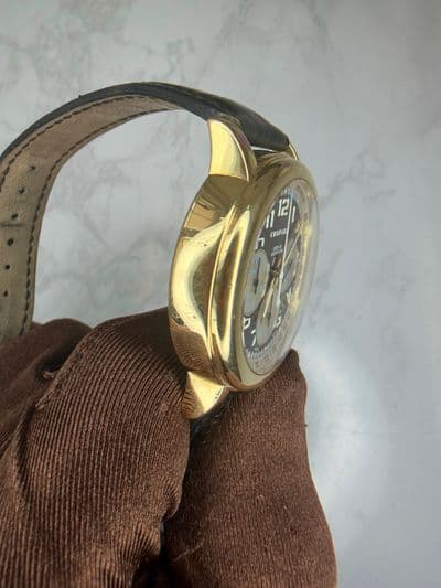 Chopard Chopard Mille Miglia Gray blue “Sport Argentina” limited edition dial Yellow Gold Watch Only 1251 Preowned Automatic — photo 6