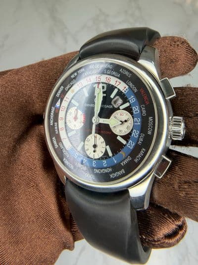 Girard Perregaux Girard Perregaux BMW Oracle  Black dial Stainless Steel Box Only 49800 Preowned Automatic — photo 3