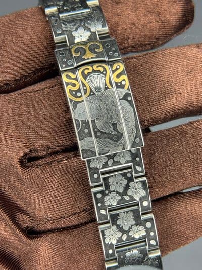 Rolex Rolex Milgauss customized with card/hangtag 116400GV Very Good — photo 12