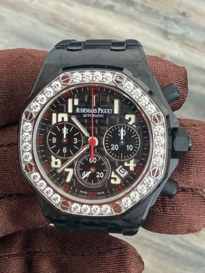 Audemars Piguet Audemars Piguet Royal Oak Offshore  Black dial Watch Only 26267FS.ZZ.D002CA.01 Preowned Automatic — photo 2
