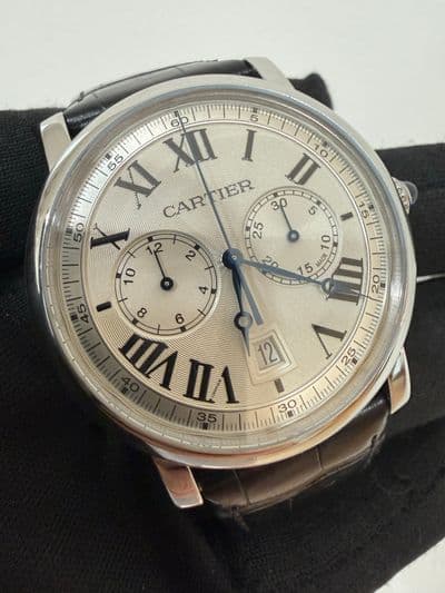 Cartier Cartier Rotonde De Cartier Silver dial Stainless Steel Watch Only 3770 Very Good Automatic — photo 1