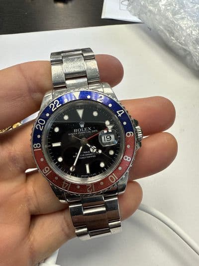 Rolex Rolex Gmt-master  Black dial Stainless Steel Watch Only 16700 40mm Preowned Automatic — photo 1