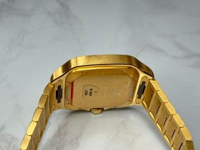 Cartier Cartier Santos yellow gold White dial Box and Papers WGSA0029 Very Good — photo 14