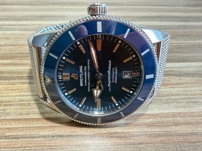 Breitling Breitling Superocean Heritage II Blue dial Stainless Steel Box and Papers AB2020 Good Automatic — photo 2