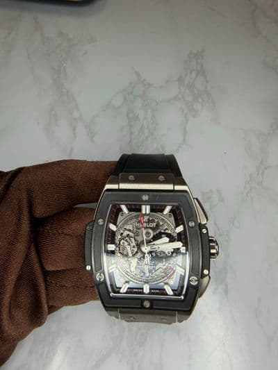 Hublot Hublot Spirit 45mm  Black dial Papers/Cards 601.NM.0173.LR — photo 9