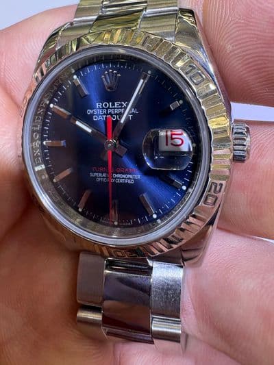 Rolex Rolex Datejust Turn-O-Graph. Blue dial. Watch Only. Ref 116264 — photo 2