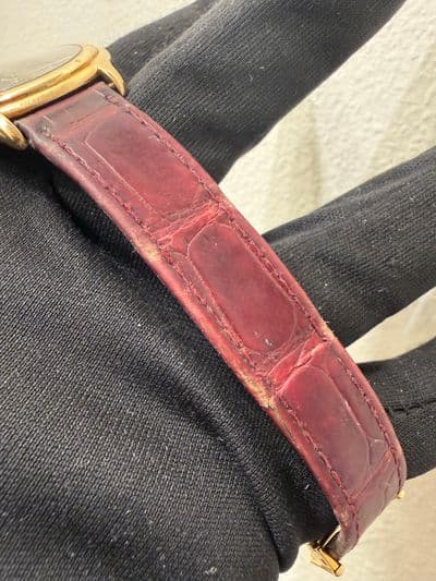 Cartier Cartier Cougar Black dial Yellow Gold Watch Only 11621 33mm Preowned Quartz — photo 12