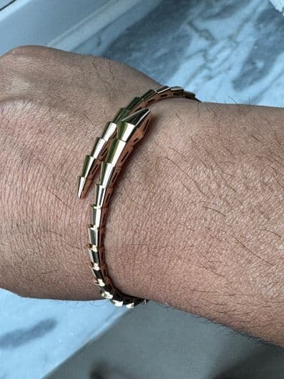 Bulgari Bulgari Serpenti Viper Bracelet 18k Brand New Complete set   Box and Papers 360724 — photo 4