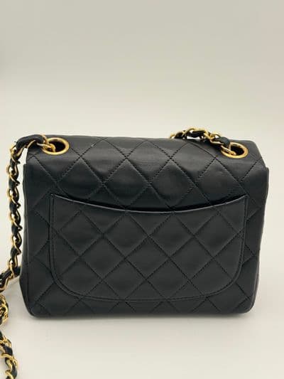 Chanel Chanel Mini vintage lambskin flap bag 24kt hardware — photo 6