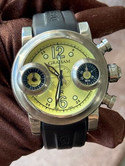 Graham Graham Swordfish limited Yellow dial Box Only 2SWASB — photo 6