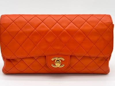 Chanel Chanel Vintage Classique lambskin medium clutch — photo 3