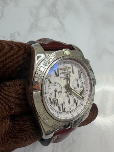 Breitling Breitling Chronomat White dial Watch Only AB0110 Automatic — photo 4