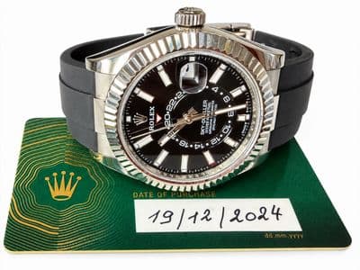 Rolex Rolex Sky-Dweller Aubergine dial White Gold Papers/Cards 336239 Excellent Automatic — photo 2