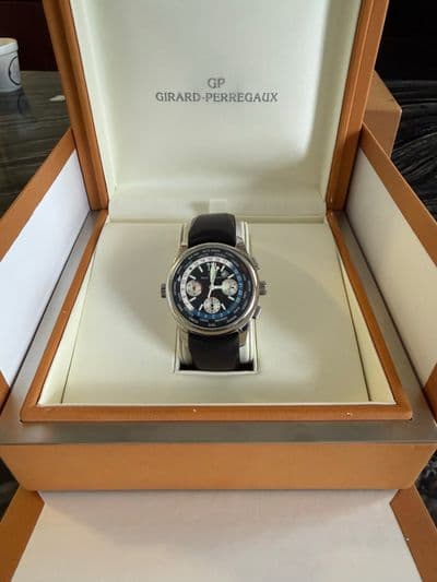 Girard Perregaux Girard Perregaux BMW Oracle  Black dial Stainless Steel Box Only 49800 Preowned Automatic — photo 8