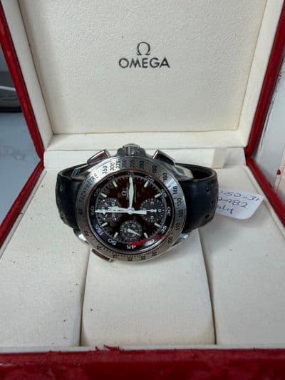 Omega Omega Speedmaster chrono split seconds Black dial Box and Papers  3540.50 Good — photo 8