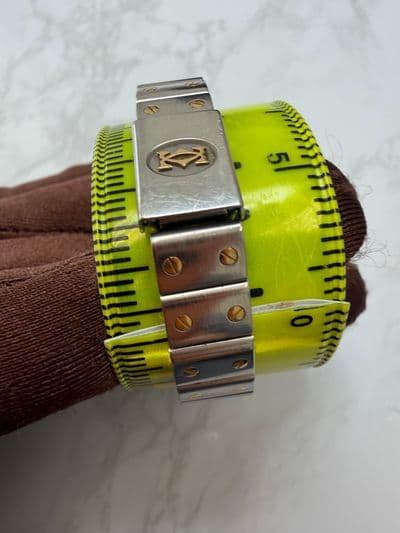 Cartier Cartier Santos Bronze dial Two-Tone Watch Only 1567 Preowned Quartz — photo 8
