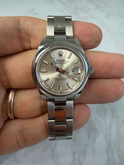 Rolex Rolex Datejust Silver dial Watch Only 279160 Good — photo 15