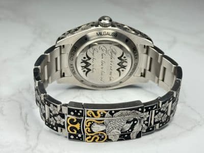 Rolex Rolex Milgauss customized with card/hangtag 116400GV Very Good — photo 3