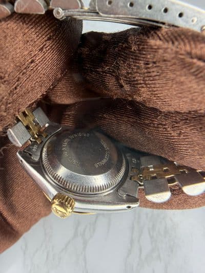 Rolex Rolex Datejust Gold dial Two-Tone Watch Only 69173 Preowned Automatic — photo 6