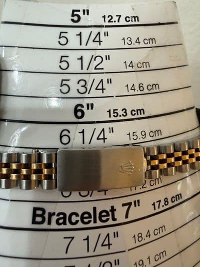 Rolex Rolex Oyster Perpetual  Champagne dial Two-Tone Watch Only 67193 Good Automatic — photo 9