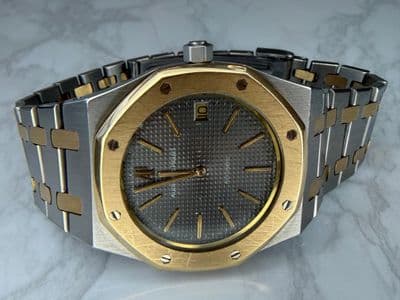 Audemars Piguet Audemars Piguet Royal oak Jumbo Gray dial Two-Tone Watch Only 5402SA 39mm Preowned Automatic — photo 1