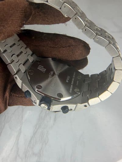 Audemars Piguet Audemars Piguet Royal Oak Offshore Beast Perpetual calendar Blue dial Stainless Steel Booklets 25854ST.OO.1150.ST.01 Excellent Automatic — photo 4