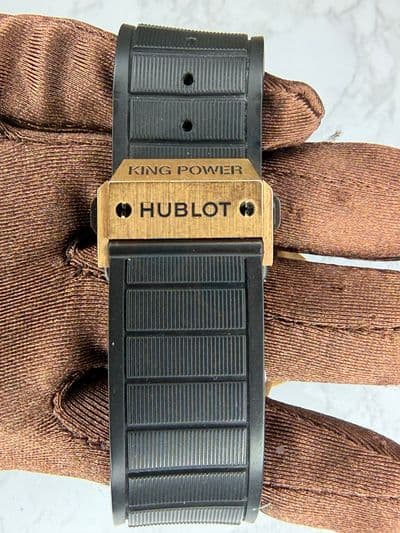 Hublot Hublot King Power Black dial Watch Only 709.OM.1780.RX 48mm 7.25in — photo 6