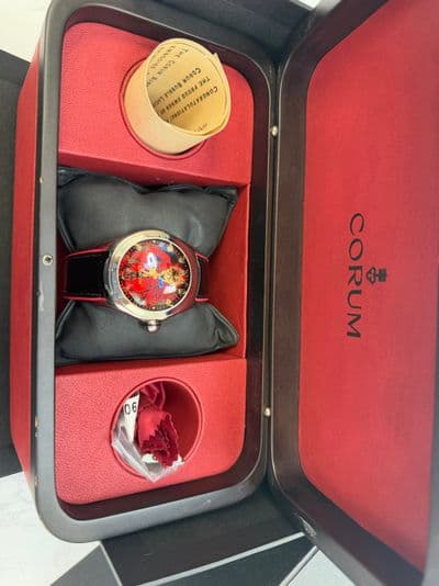 Corum Corum Bubble Lucifer The Collector Series Multicolor dial Stainless Steel Box Only 82.340.20 Preowned Automatic — photo 12