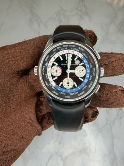 Girard Perregaux Girard Perregaux BMW Oracle  Black dial Stainless Steel Box Only 49800 Preowned Automatic — photo 1